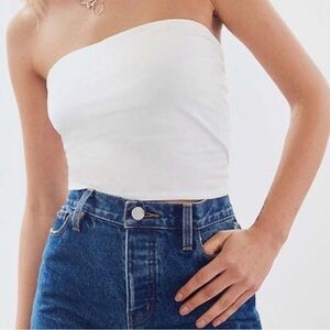Urban Outfitters White Tube Top
